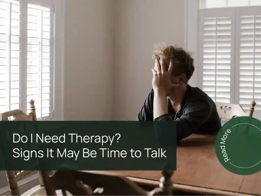 Recognize the signs that it may be time to seek professional therapy.